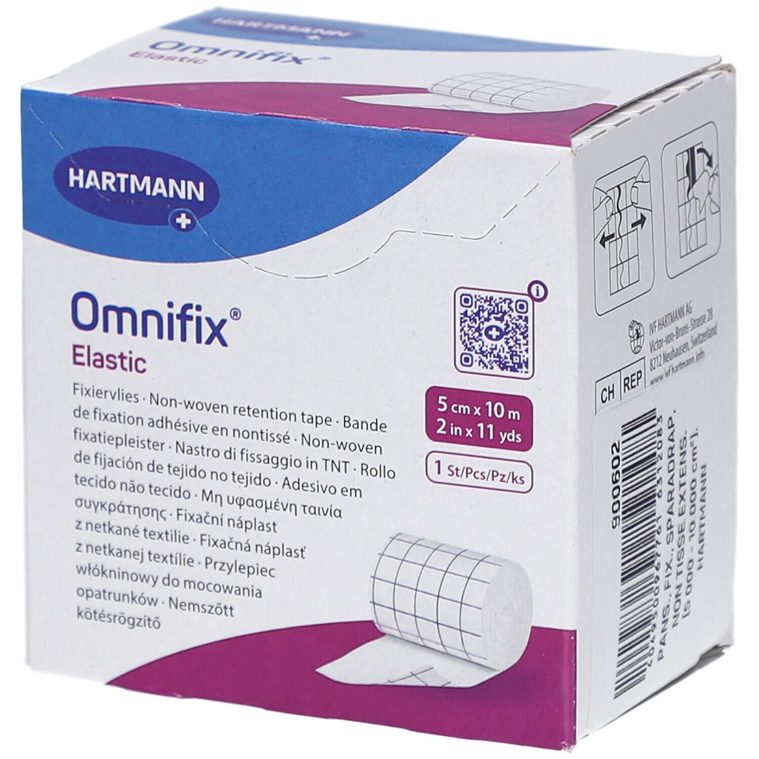Omnifix® Omnifix Elastic Bande Adhésive Nt 10 M X 5 Cm Pansement(S) 1 Pc(S)