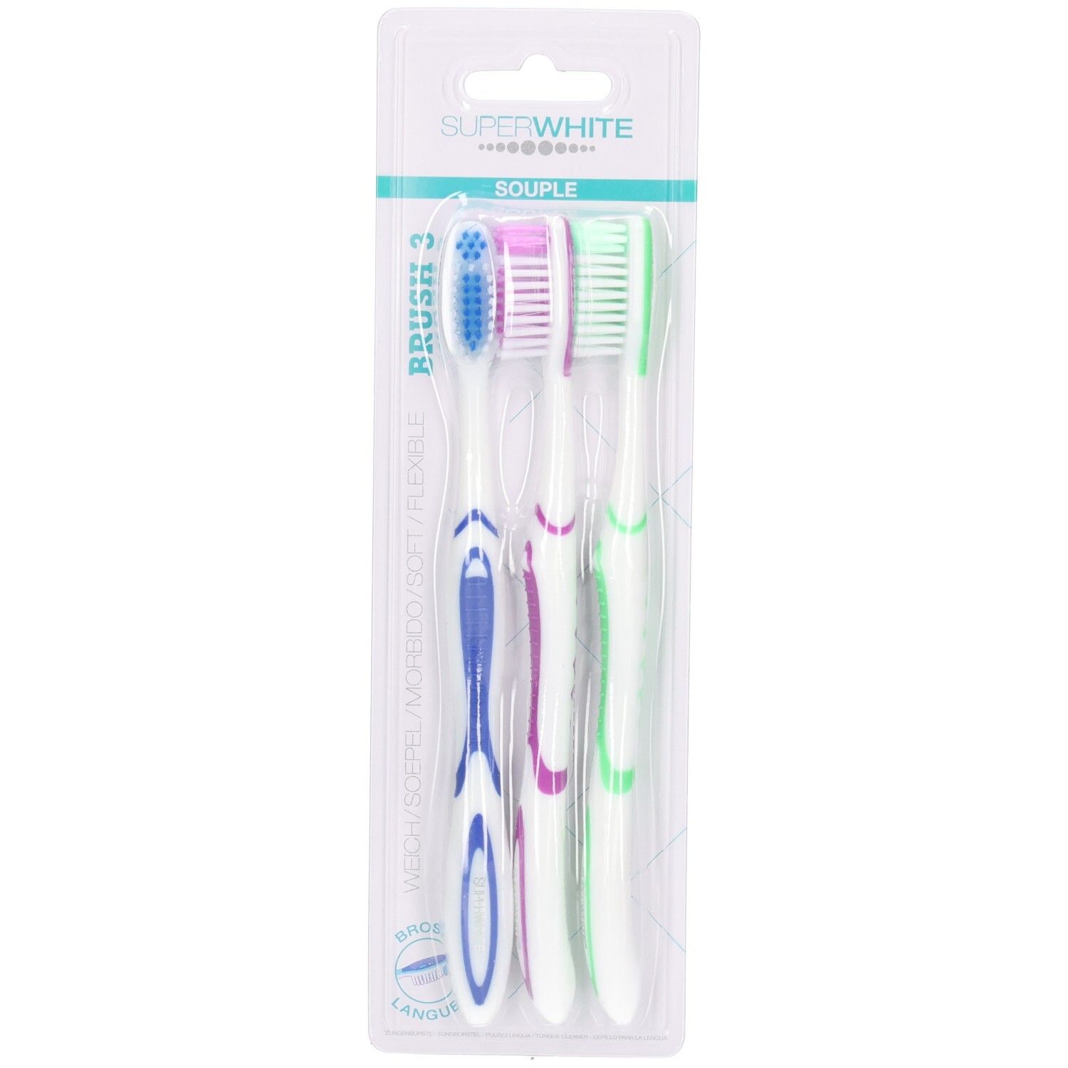Superwhite® Superwhite Brosses À Dents Souples Brosse(S) À 3 Pc(S) - Image 1