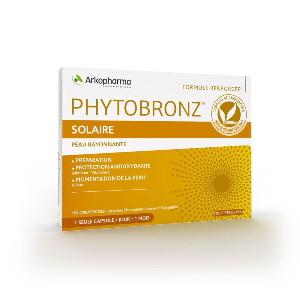 Arkopharma Phytobronz 30 Capsules - Image 3