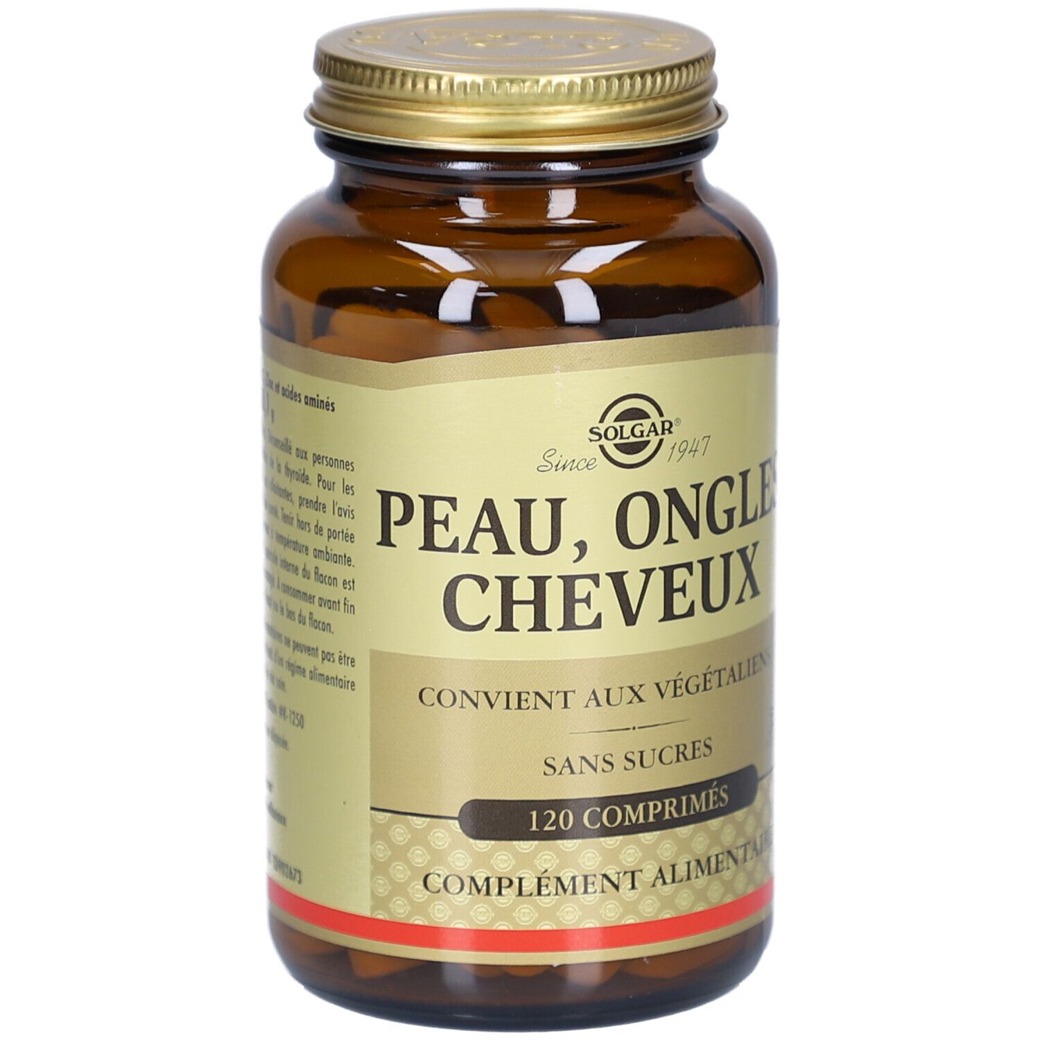 Solgar Peau Ongles Cheveux Comprimé(S) 120 Pc(S)