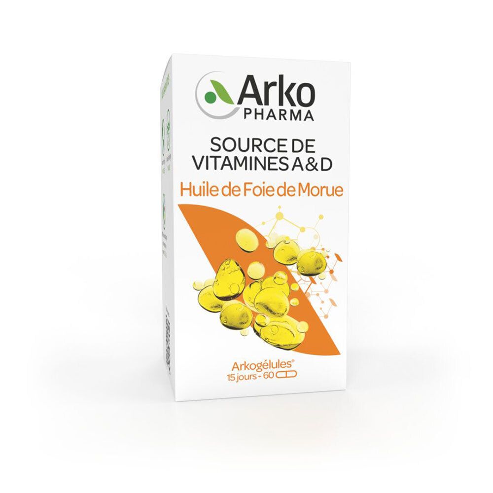 Arkogélules Arkopharma Huile Foie Morue Comprimé(S) 60 Pc(S) Enfants