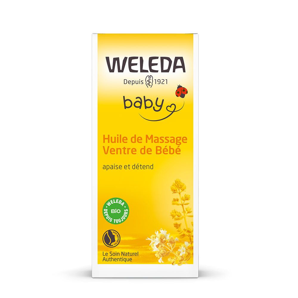 Weleda Huile de Massage Ventre Bébé De 50 ml