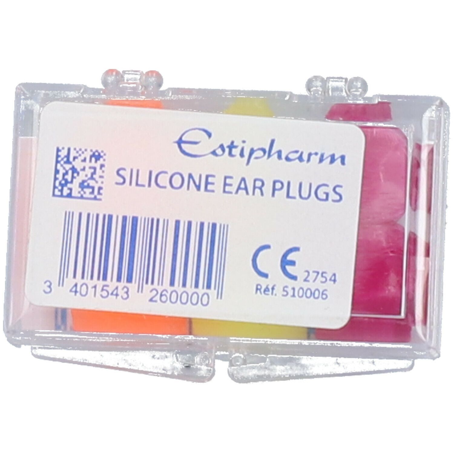 Estipharm bouchons d'oreille silicone Bouchons D'Oreille 6 pc(s)