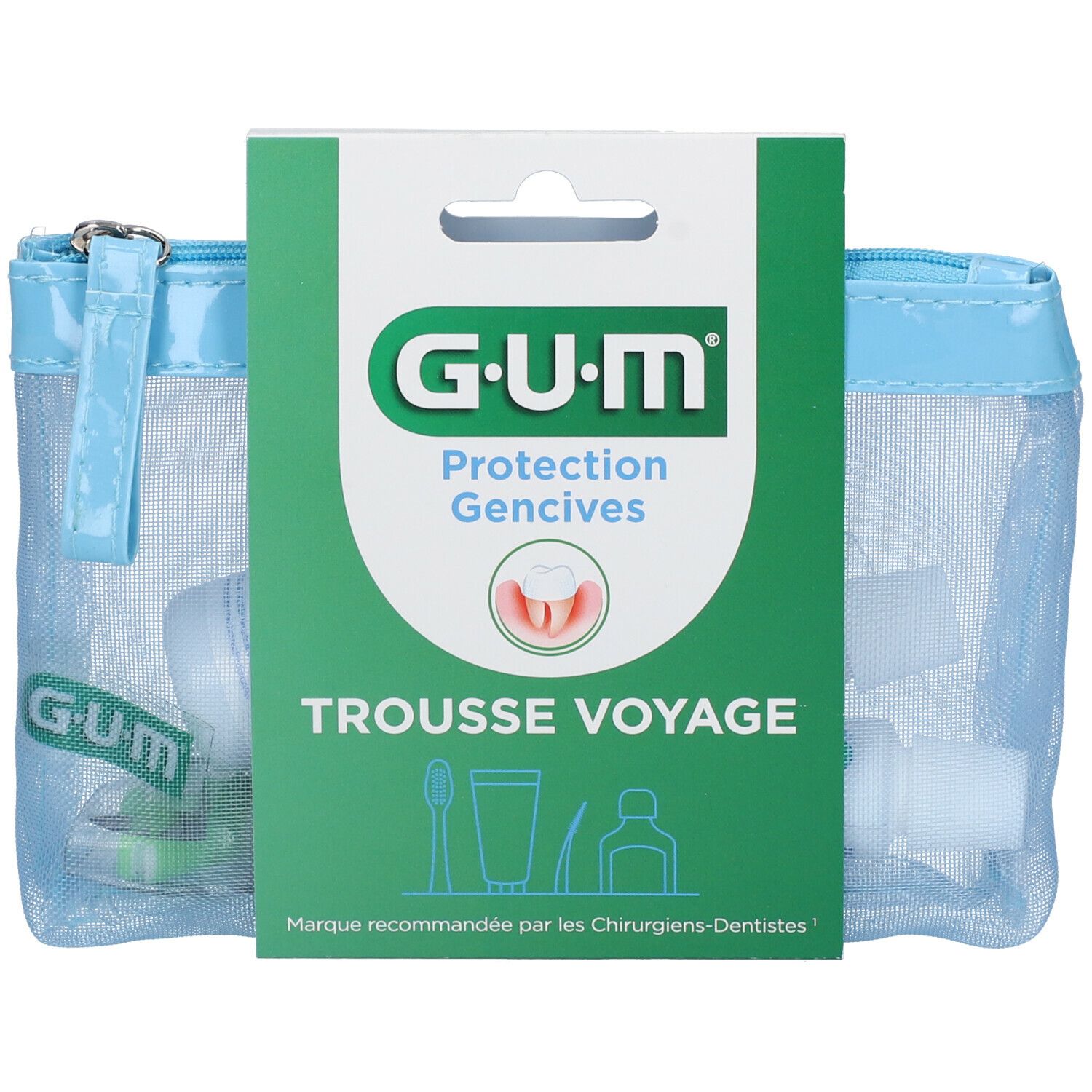 GUM® Trousse Voyage Protection Gencives Set(S) 1 pc(s)