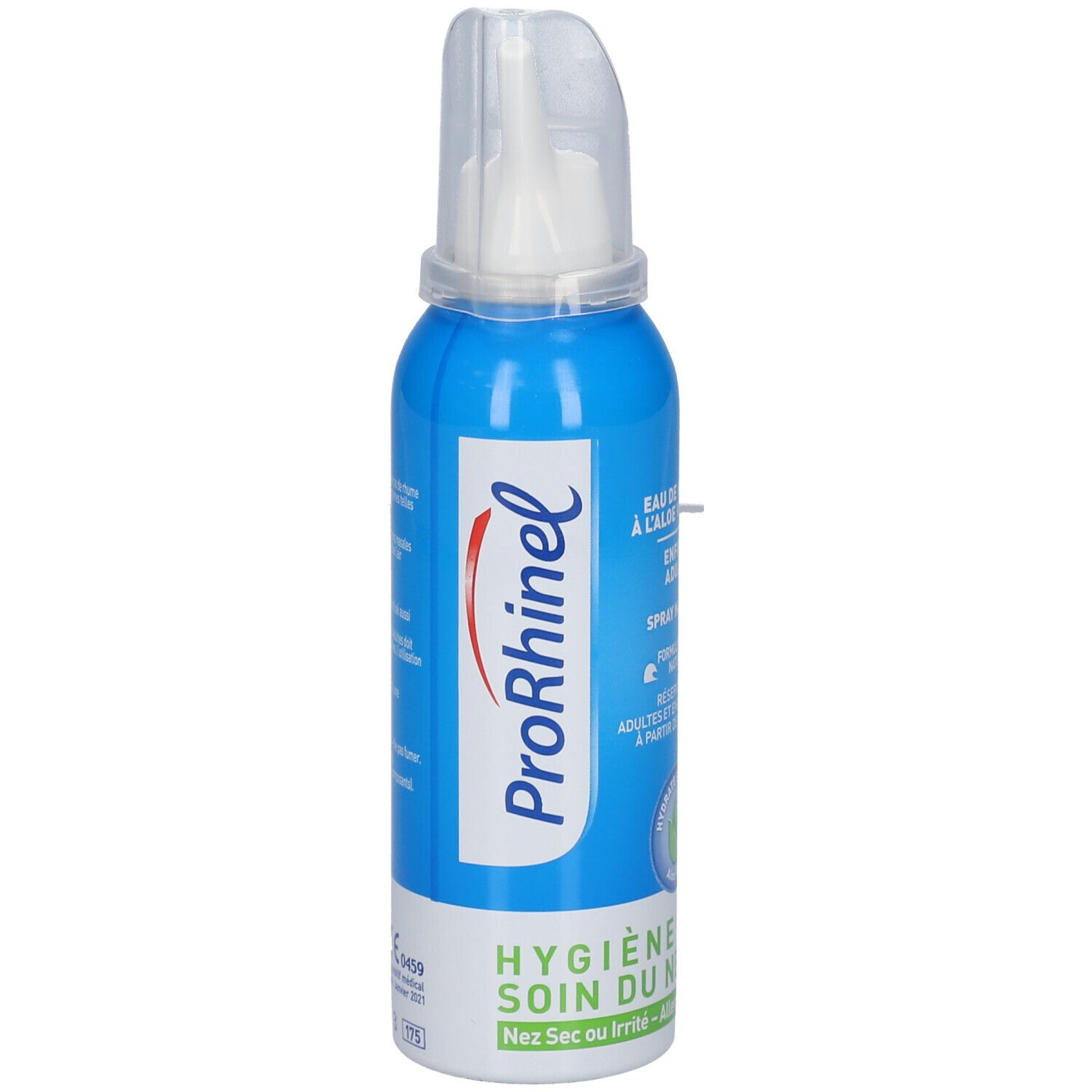 ProRhinel® Hygiène du Nez Adulte Enfant Spray nasal à l'extrait naturel d'aloe vera 100 ml Spray Nasal