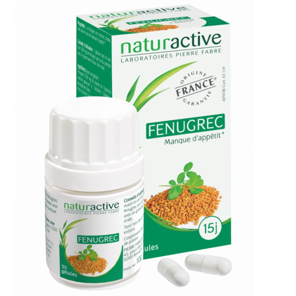 Naturactive Fenugrec Capsule(S) 30 Pc(S) Enfants