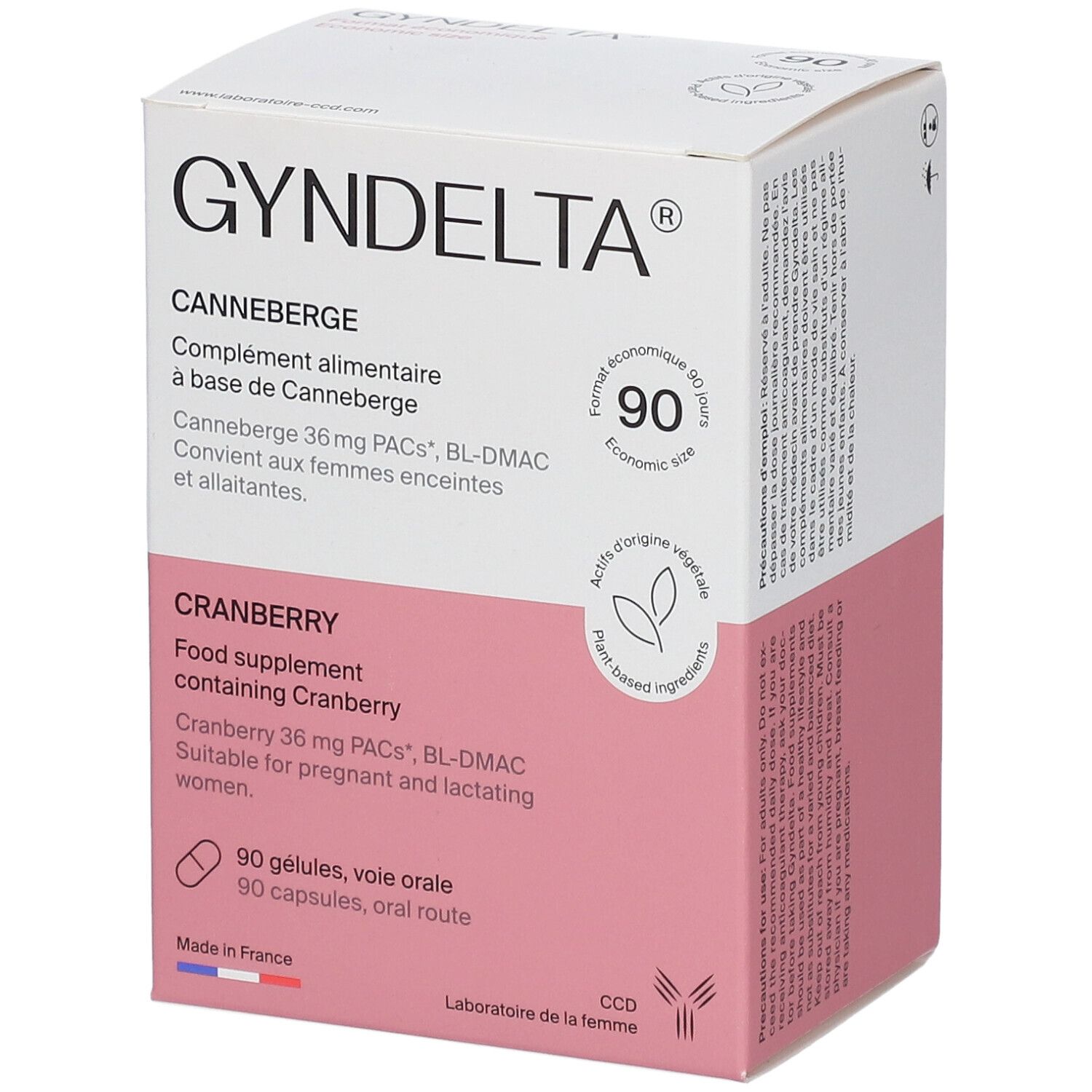 Gyndelta® Gyndelta 36 Mg Capsule(S) 90 Pc(S) Enfants