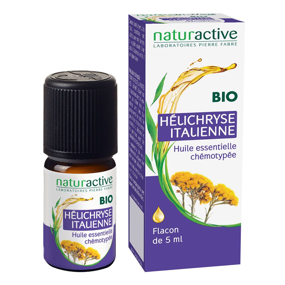 Naturactive Hélichryse italienne Huile essentielle BIO 5 ml Huile