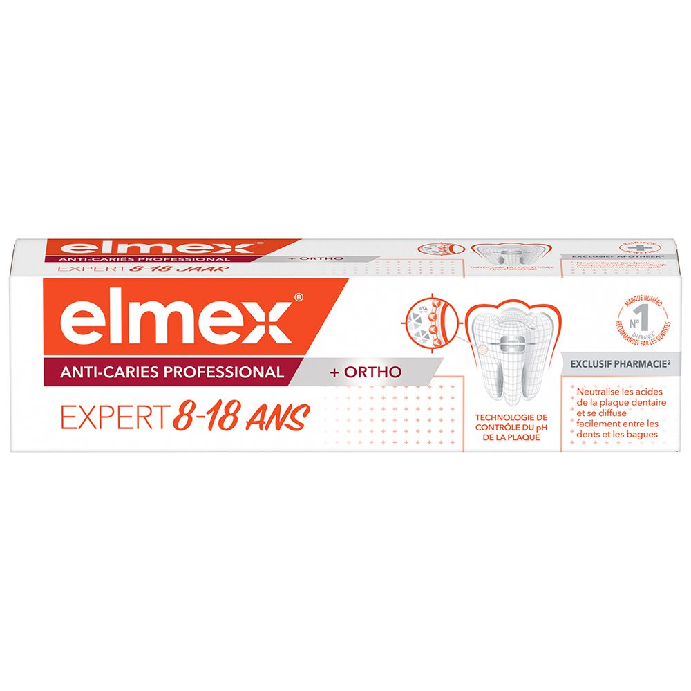 Elmex Elmex® Anti-Caries* Professional™ Junior Dentifrice Dentifrice(S) 75 Ml Enfants - Image 1