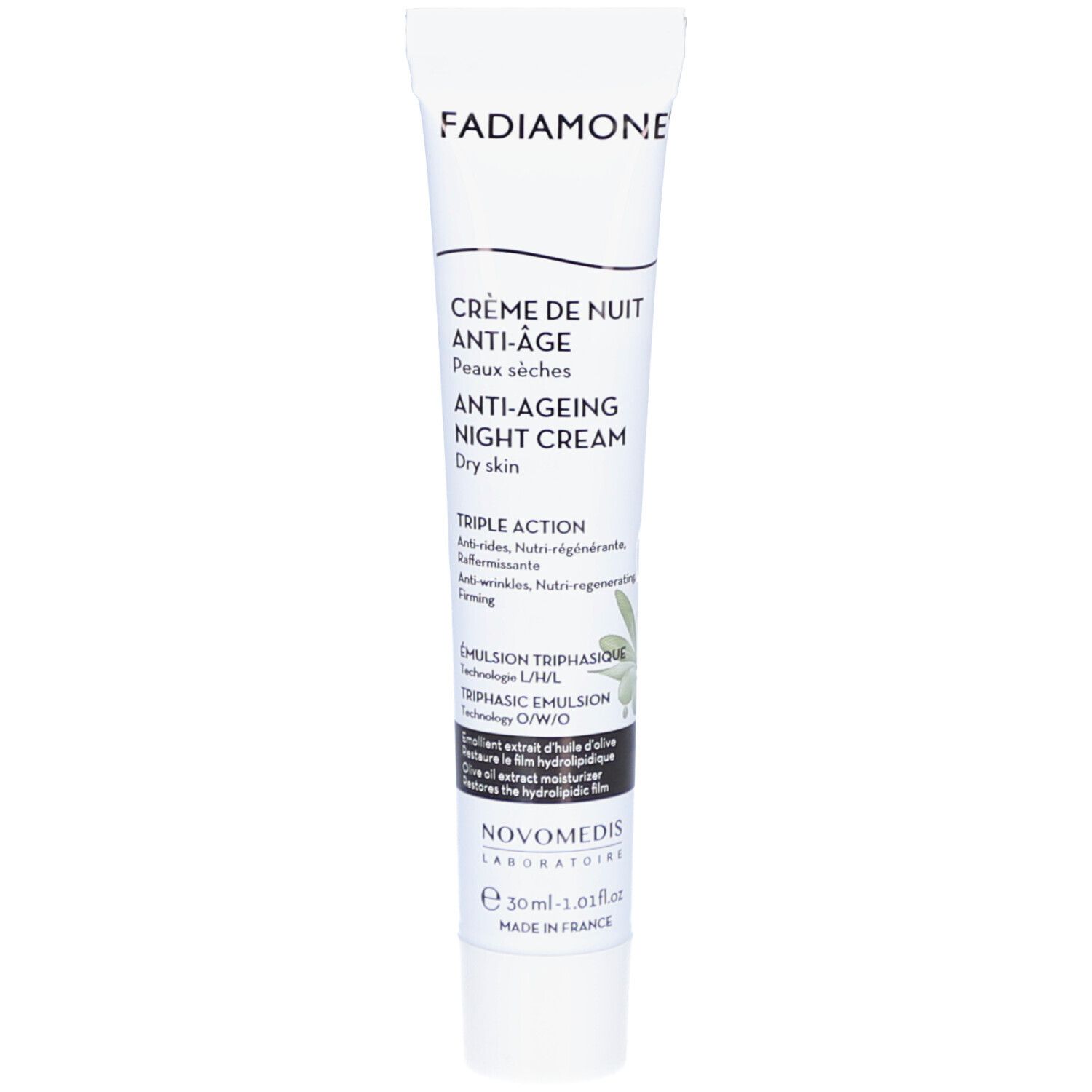 Fadiamone® Crème De Nuit Anti-Age Visage 30 G