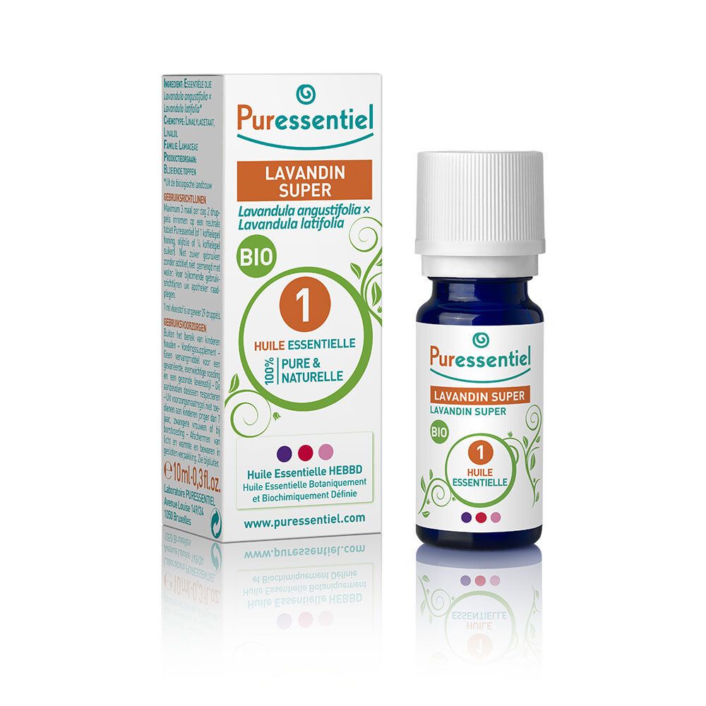 Puressentiel Huiles Essentielles Lavandin super bio 10 ml Huile