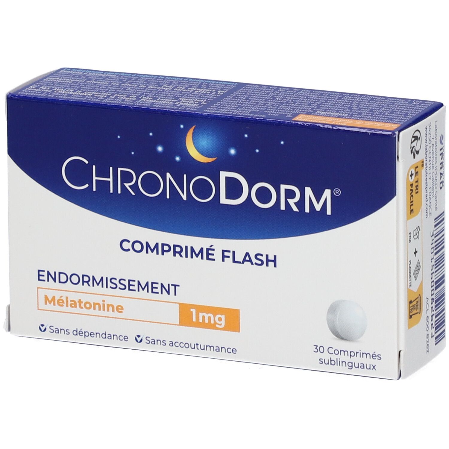 Chronodorm Melatonine 1Mg 30 Comprimes Sublinguaux - Image 3