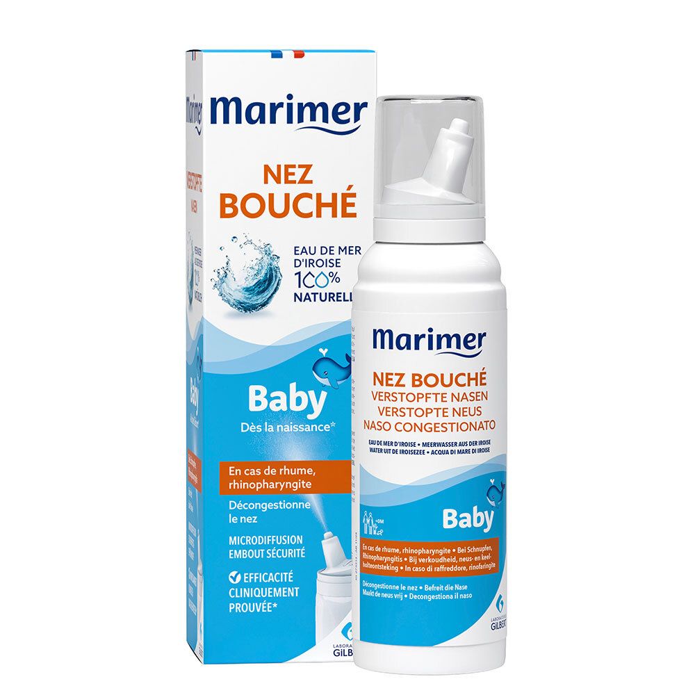 Marimer Spray baby nez bouché Nasal 100 ml