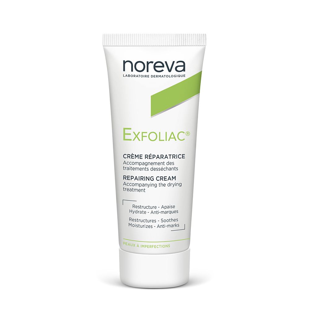 Noreva Exfoliac Reconstructive Cream Crème Régénérante 40 Ml - Image 2