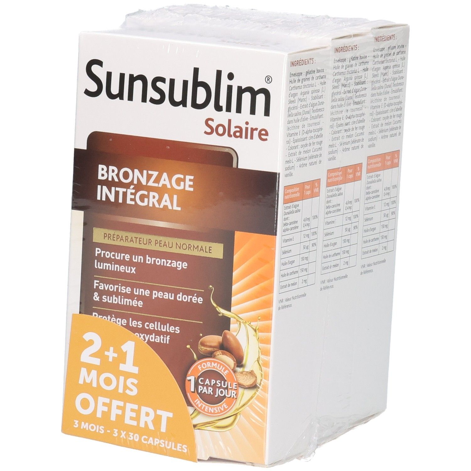 Nutreov Physcience Sunsublim® Bronzage Intégral Capsule(S) 90 Pc(S) Enfants