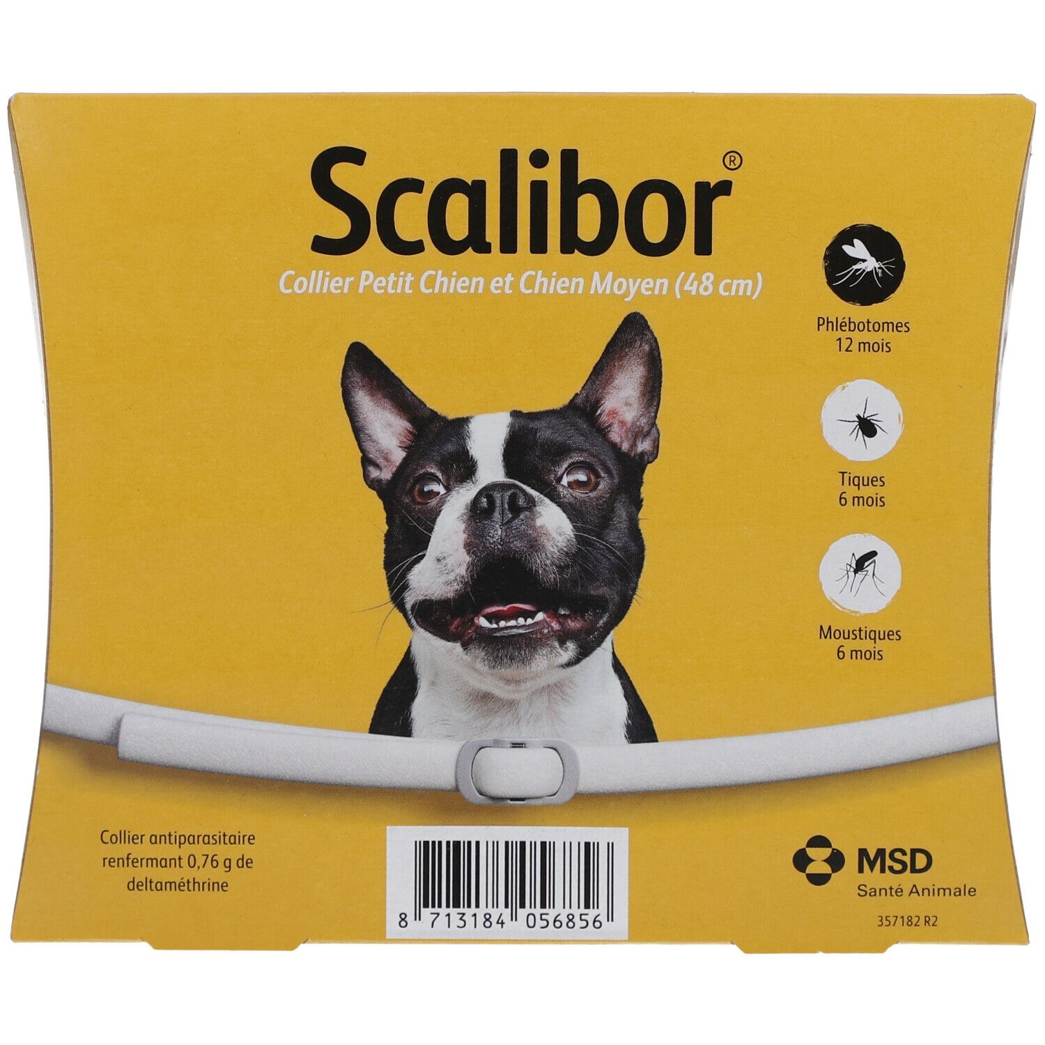 Scalibor Collier pour chien moyen 1 pc(s) Collier(S)