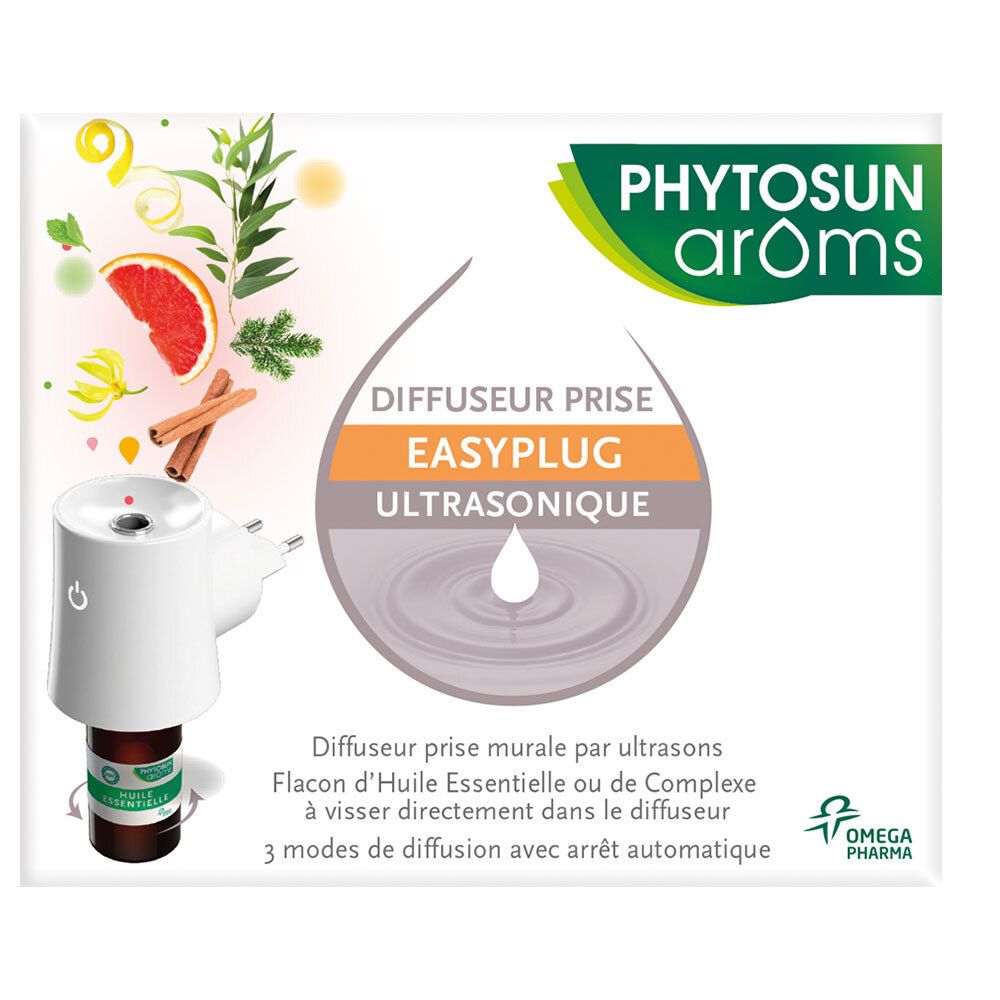 Phytosun Arôms Diffuseur EasyPlug Prise Murale Ultrasonique 1 pc(s) Appareil
