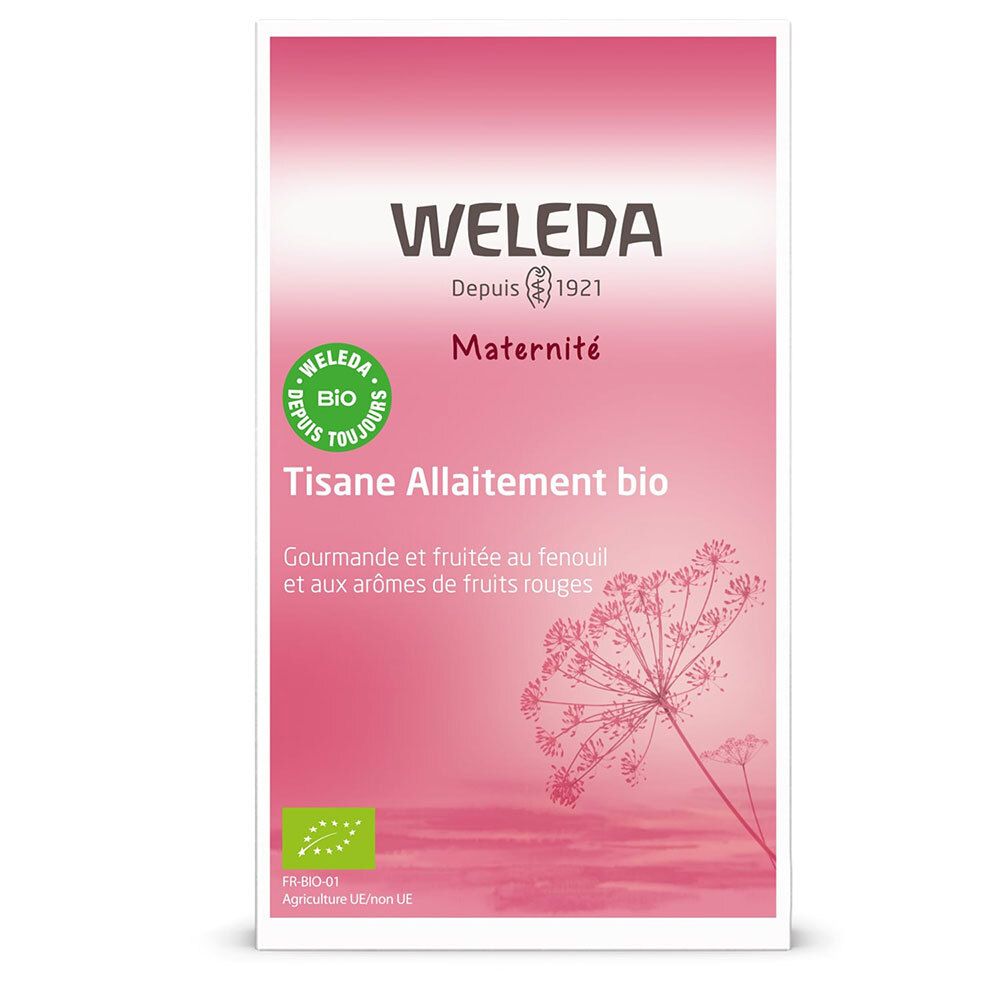 WELEDA Tisane Allaitement Bio Fruits rouges 20 pc(s) Sachet(S)