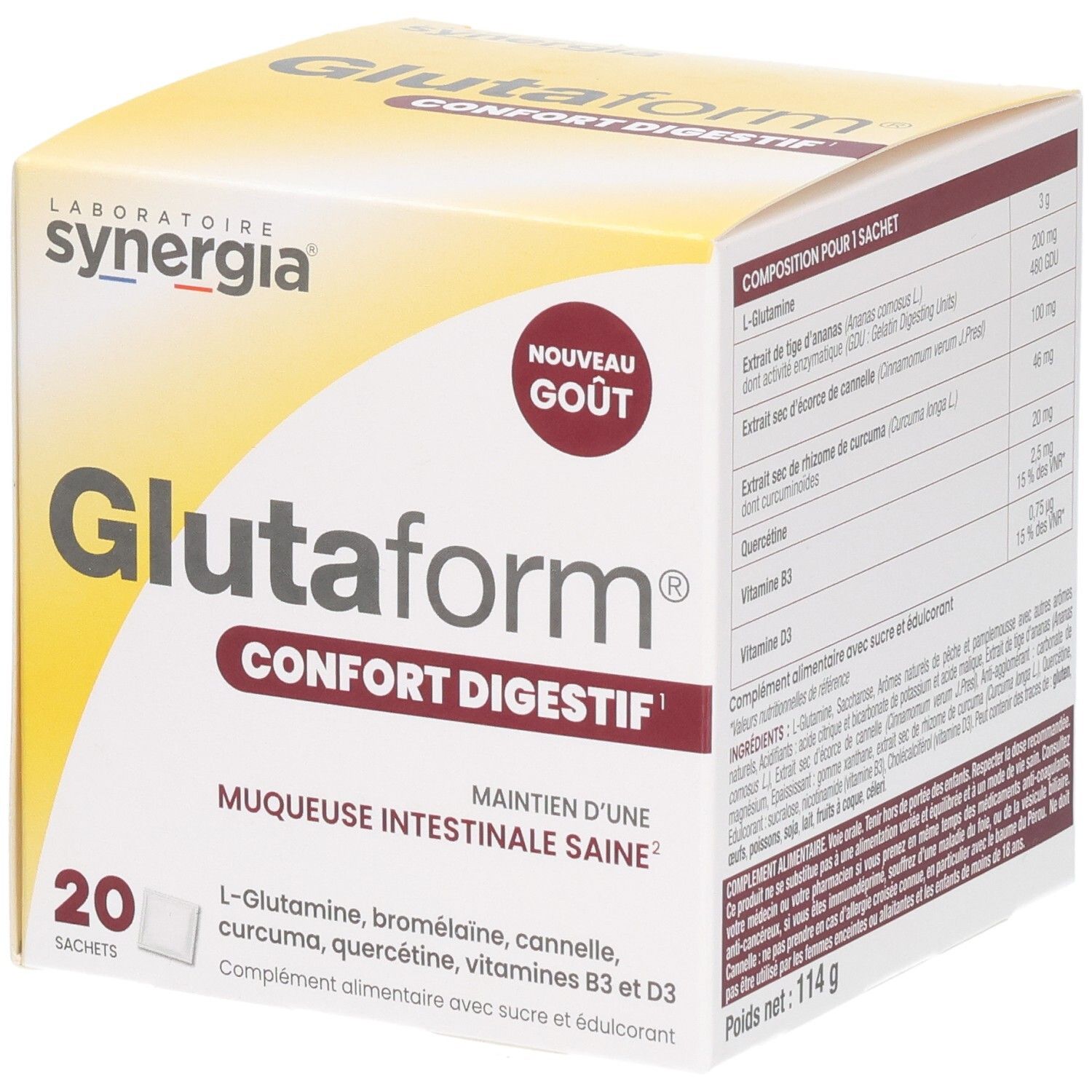 Glutaform Synergia Glutaform® Sachet(S) 20 Pc(S) Enfants