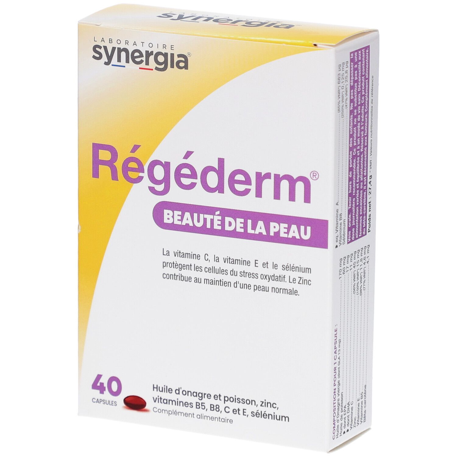 Régéderm® Synergia Capsule(S) 40 Pc(S)