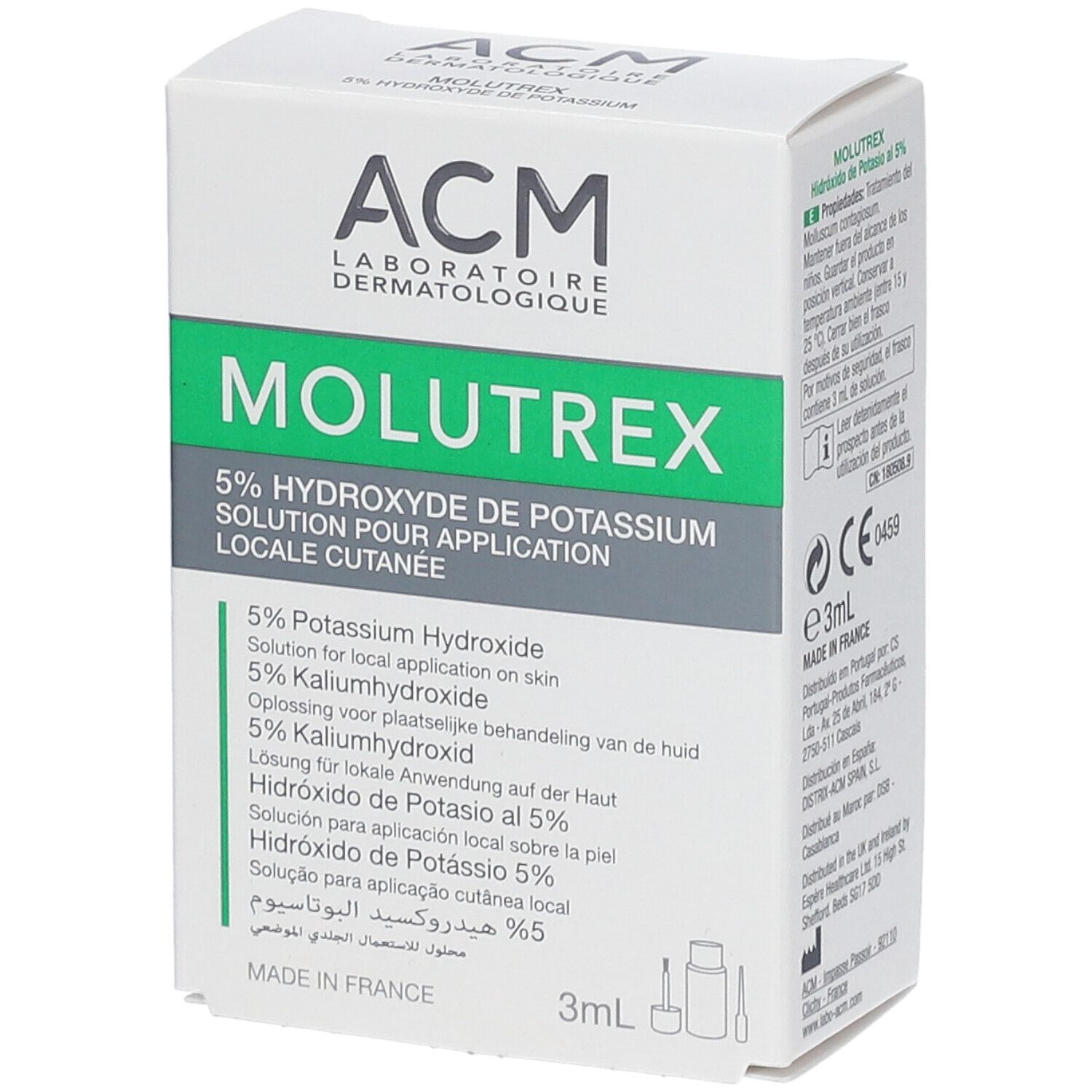 Acm Molutrex Solution(S) 3 Ml Enfants