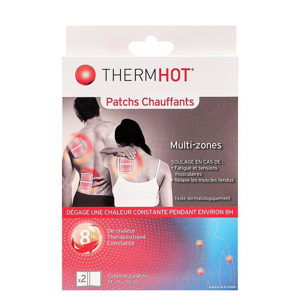 Therm°Hot™ Thermhot Multi-Zones 2 Patchs Chauffants Pansement(S) Pc(S)