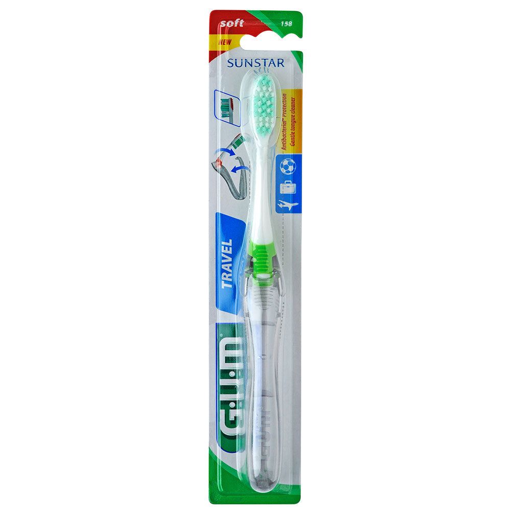 Gum Gum® Travel™ Brosse A Dents Brosse(S) À Dents 1 Pc(S)