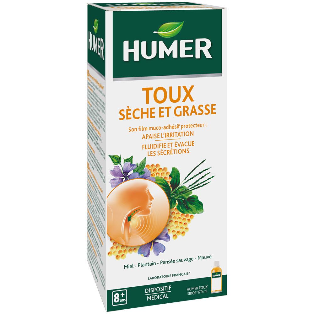 Humer Toux Sirop 170 Ml