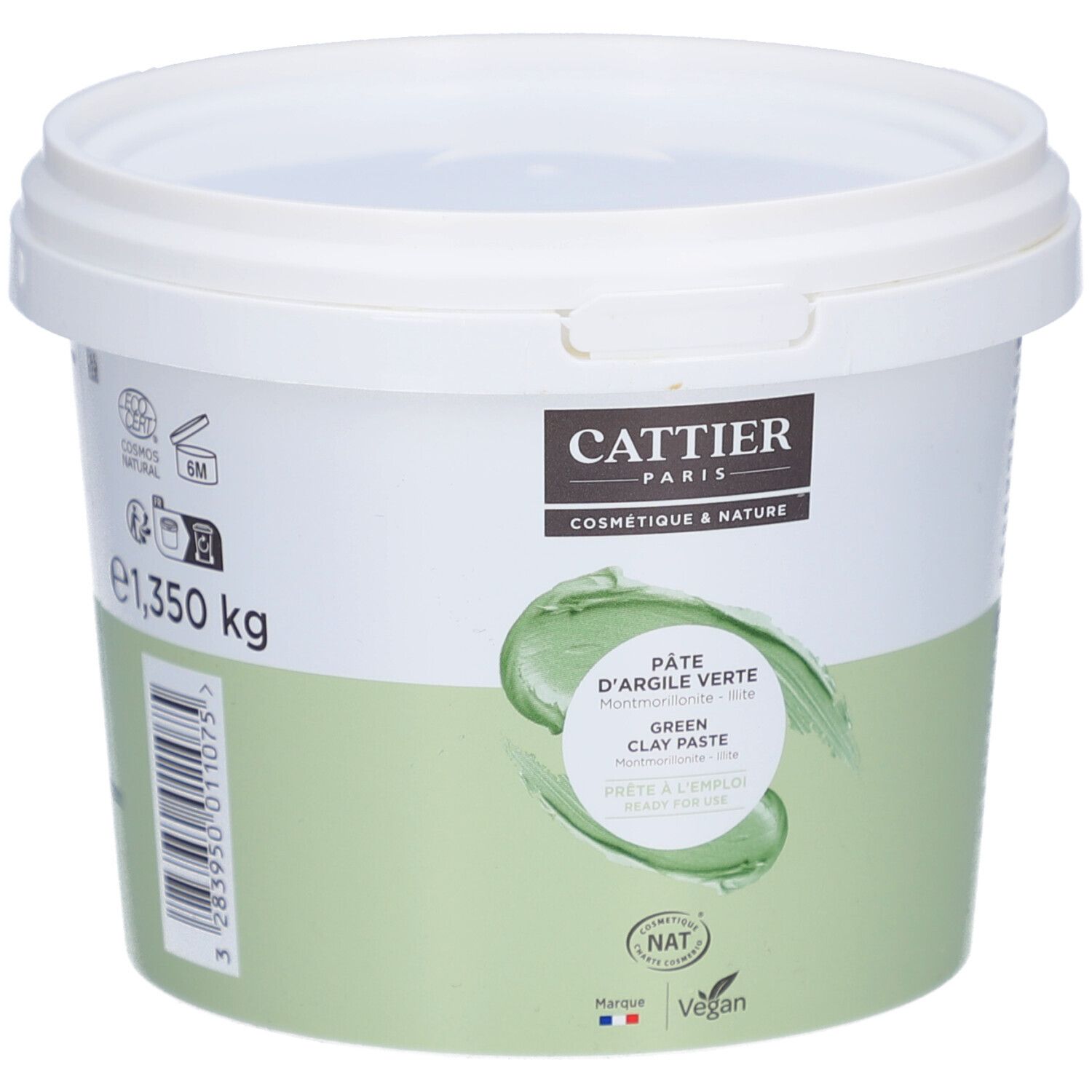 Cattier Argile Prête À L'emploi Poudre 1350 G