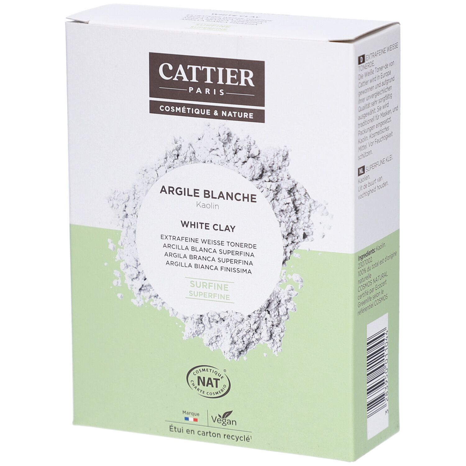 Cattier Argile Blanche Surfine Poudre 200 G