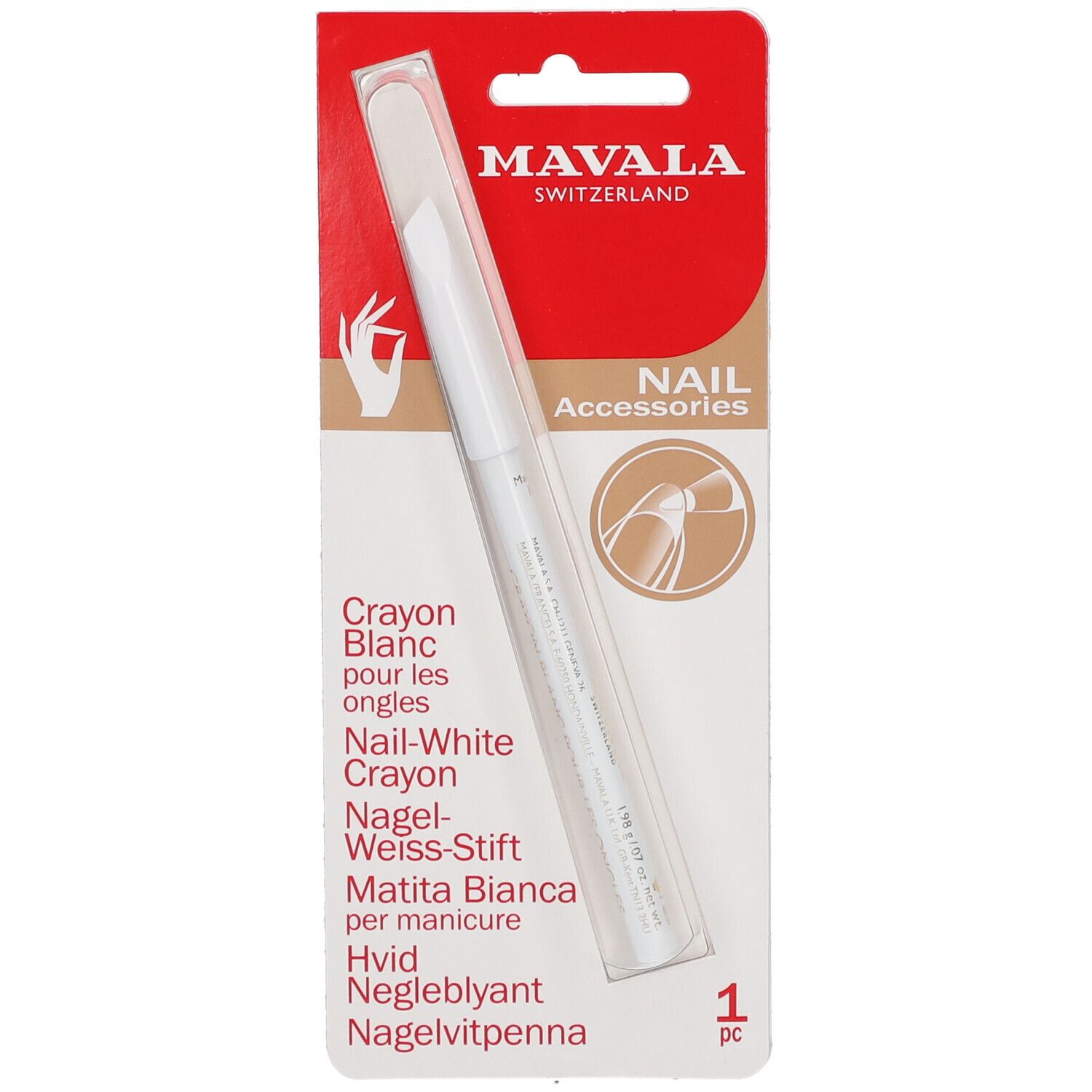 Mavala Blanc Crayon Pour Les Ongles - Image 3