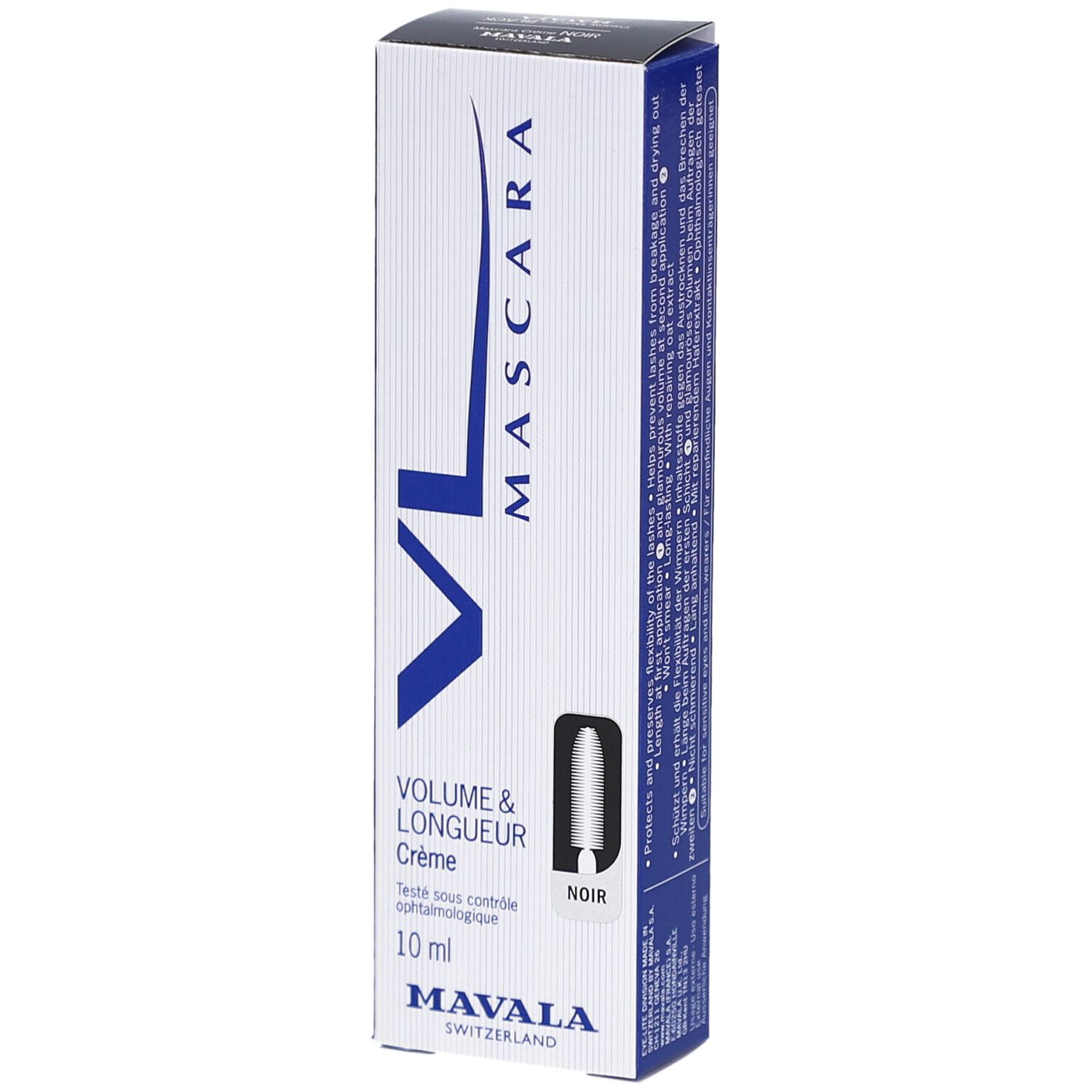 Mavala Mascara Vl Crème Noir Stick(S) 10 Ml