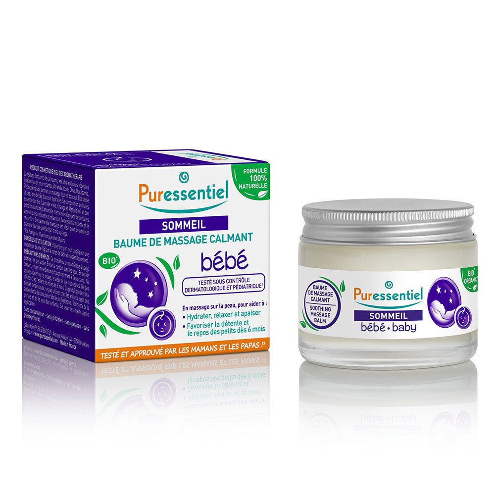 Puressentiel Sommeil - Détente Baume De Massage Calmant Bébé 30 Ml Nourrisson