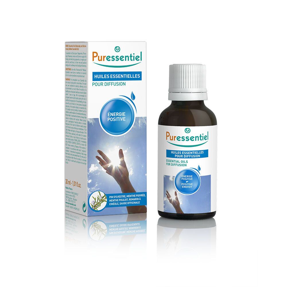 Puressentiel Énergie positive Huiles essentielles pour diffusion 30 ml Huile