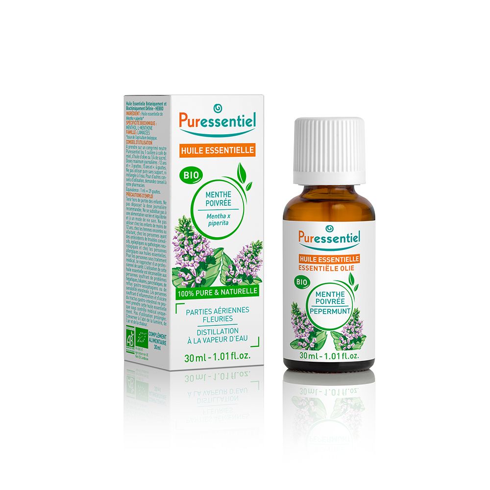 Puressentiel Huile Essentielle Menthe Poivrée BIO 30 ml