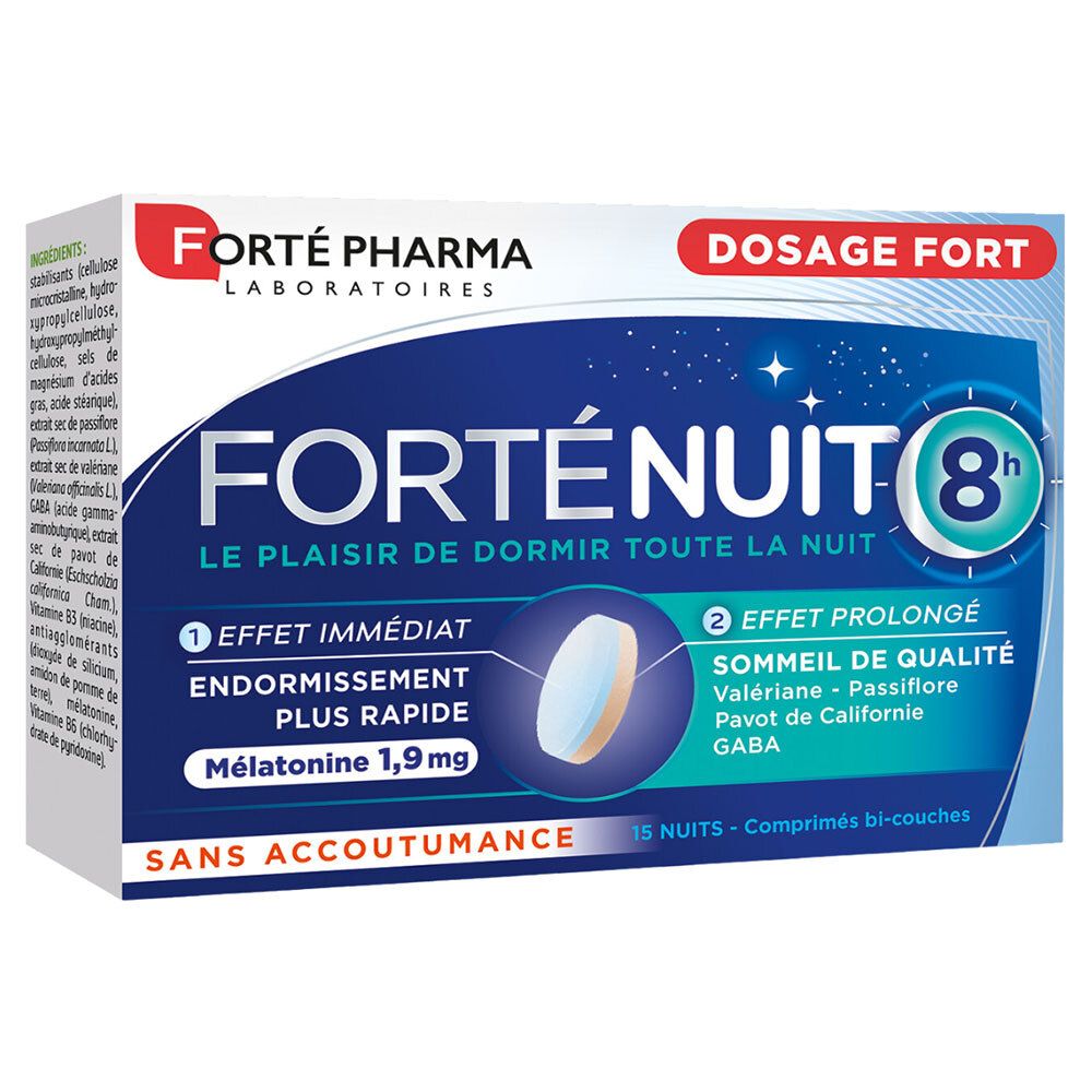 Joom Parasanteonline Forté Pharma Forté Nuit 8H 15 Comprimés - Image 3