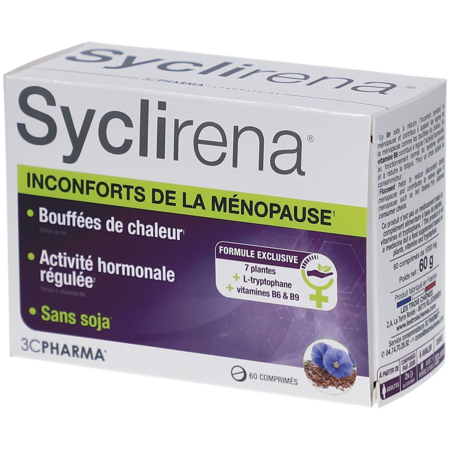 Syclirena Bouffées de chaleur 60 pc(s) Comprimé(S)