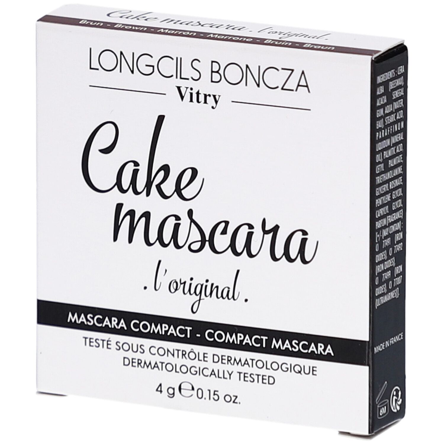 Vitry Cake mascara l'original Brun 4 g Poudre