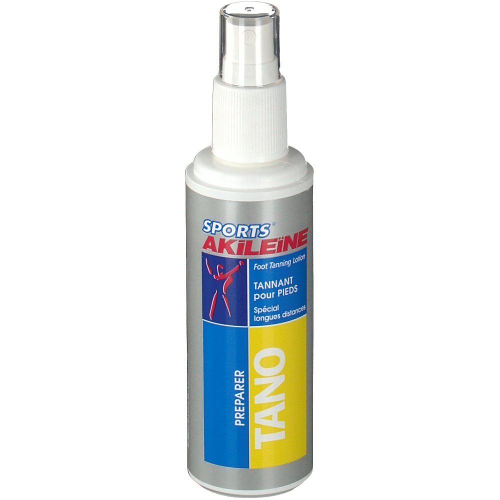 Akileïne TANO Lotion tannante pour les pieds 100 ml Spray