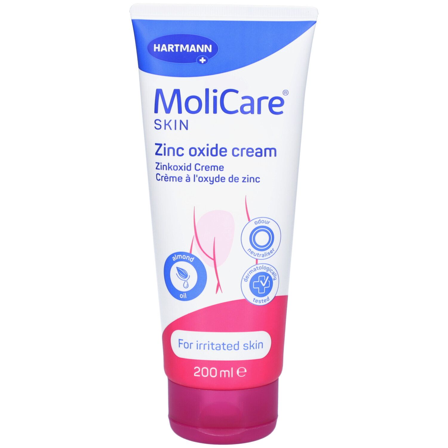 Hartmann Molicare® Skin Protect Crème À L'oxyde De Zinc 200 Ml
