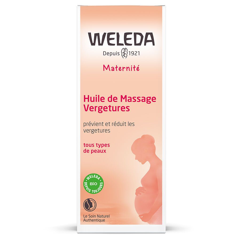 Weleda Huile de Massage Vergetures 100 ml Huile De Massage