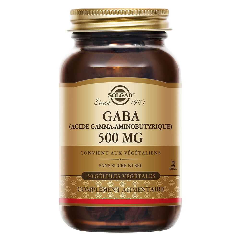 Joom Rworld Wellness Gaba, 500 Mg, 50 Capsules Végétales - Image 3