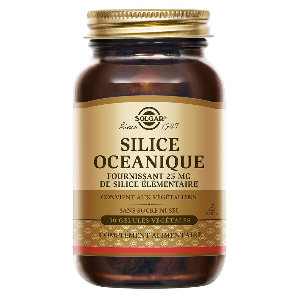 Solgar Oceanic Silica, 50 Gélules - Image 3