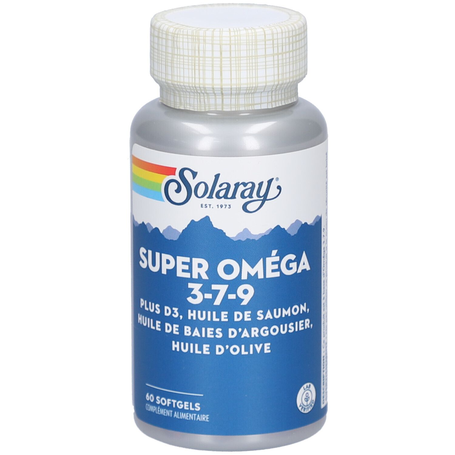 Solaray Super Oméga 3-7-9 Capsule(S) 60 Pc(S) Enfants