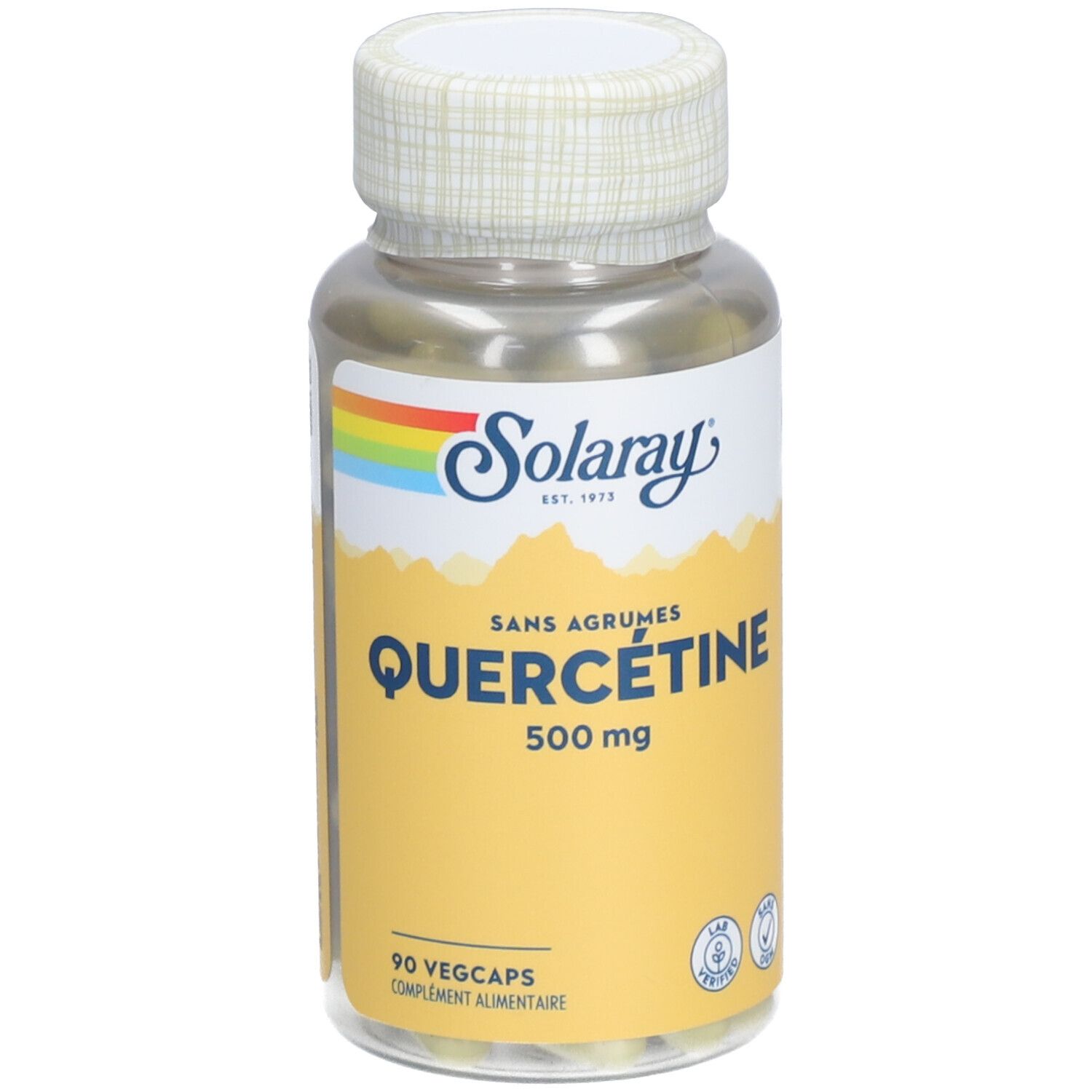 Solaray Quercétine 500 Mg Sans Agrumes Capsule(S) 90 Pc(S) Enfants