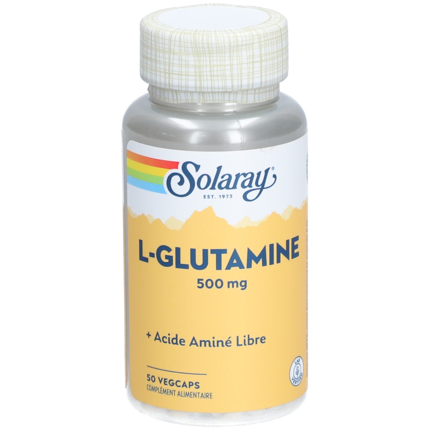 Solaray L-Glutamine 500 Mg Capsule(S) 50 Pc(S) Enfants