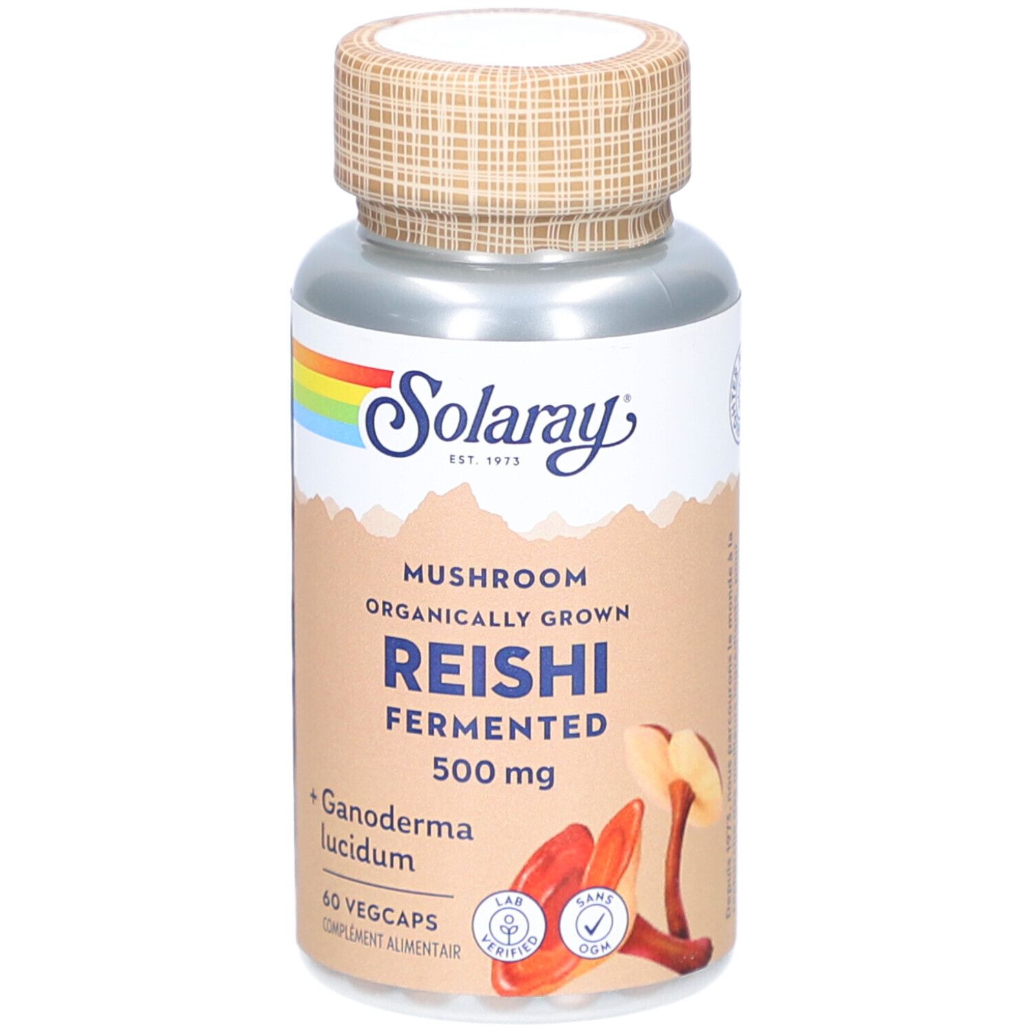 Solaray Reishi Capsule(S) 60 Pc(S)