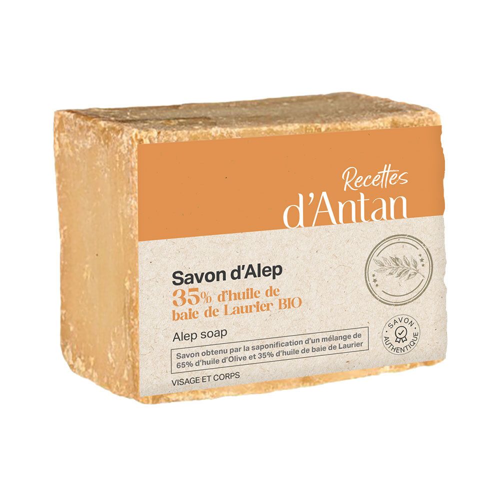 Recettes d'Antant Savon d'Alep 200 g Savon