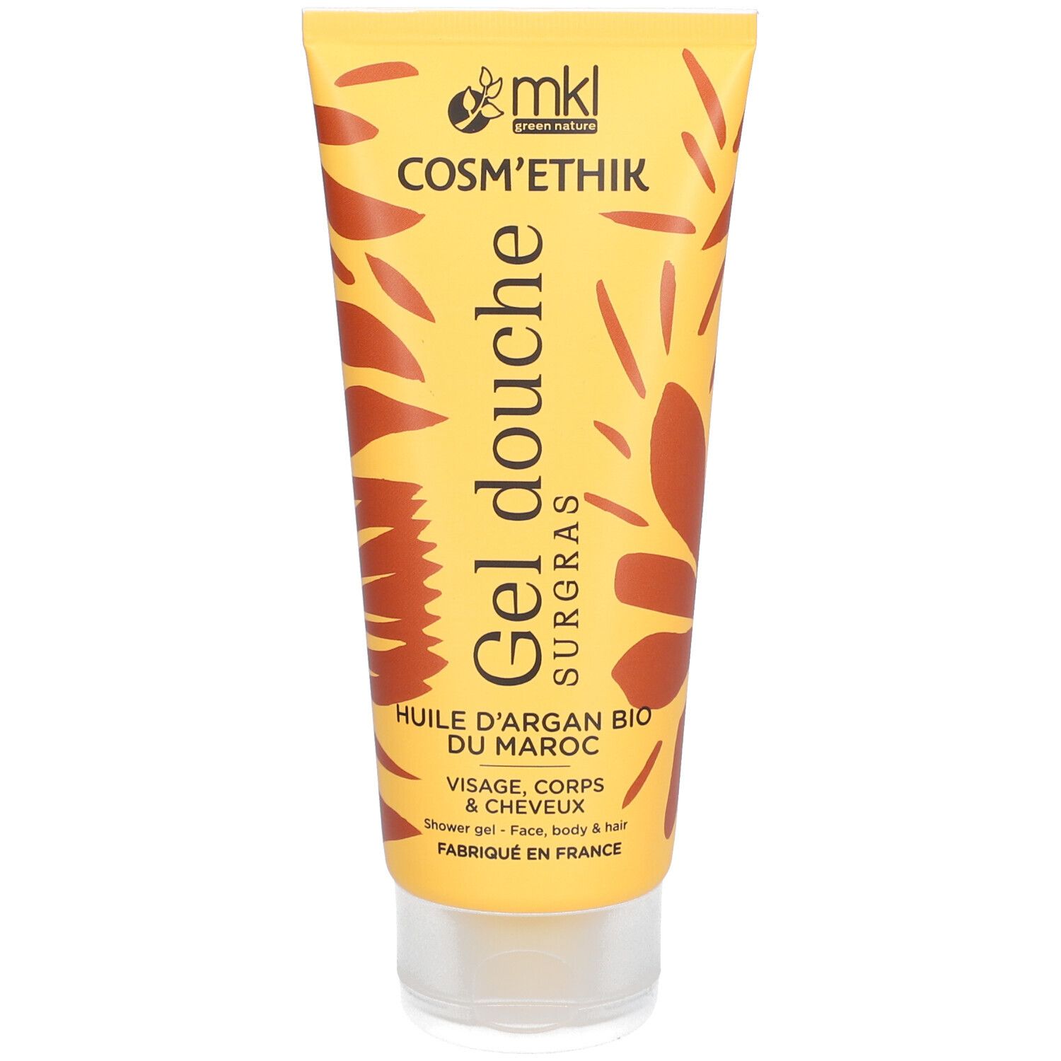 Mkl Gel Douche Cosm'ethik 200Ml - Argan Gel Douche 200 Ml - Image 1