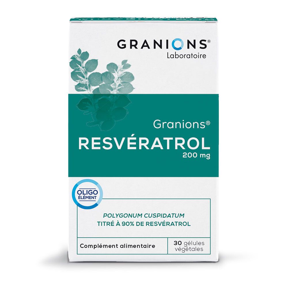 Granions - Ea Pharma Ea Pharma Granions Resvératrol 200 Mg (30 Gélules) - Image 3